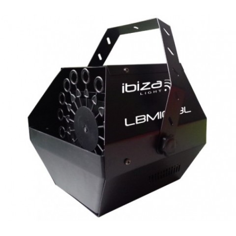 Burbulų mašina 25W su akumuliatoriumi Ibiza LBM10BAT-BL su pultu